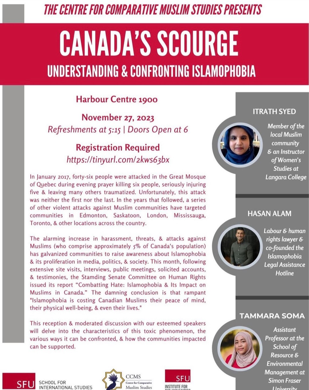 Canada's Scourge: Understanding & Confronting Islamophobia