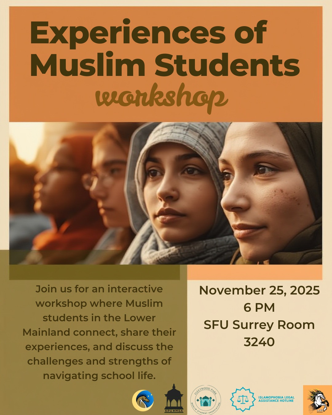 Experiences of Muslim Students Workshop