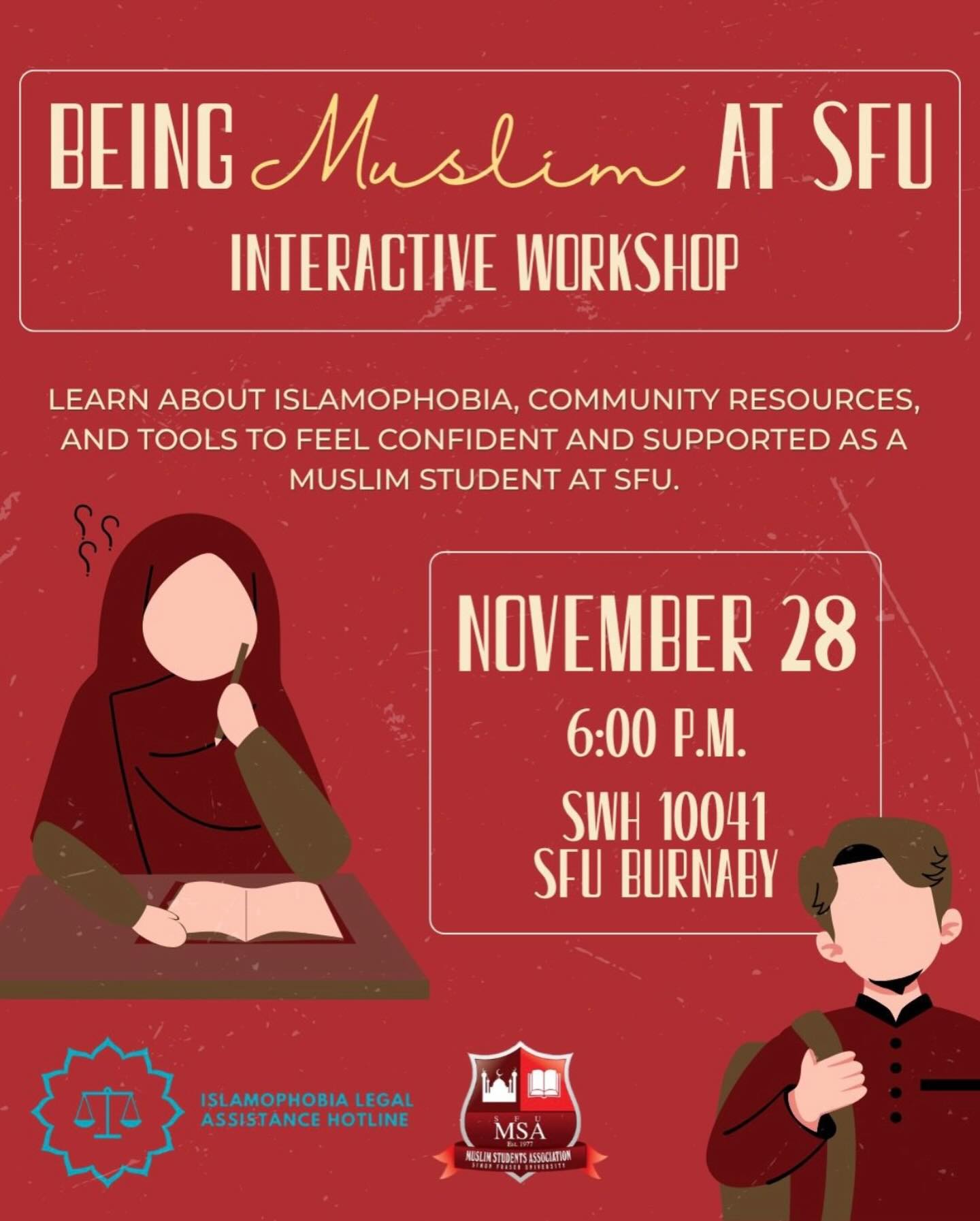 Being Muslims at SFU Interactive Workshop